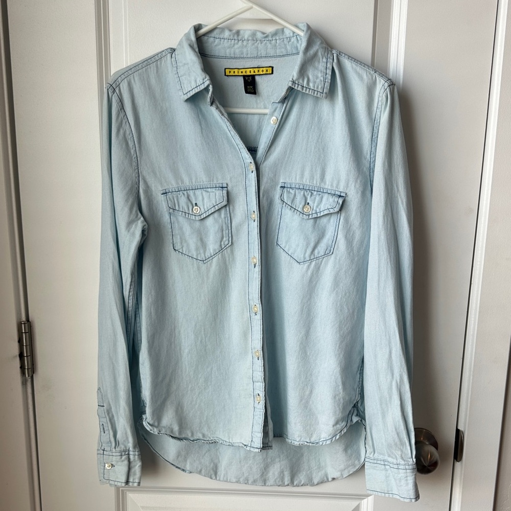 Prince & Fox Light Blue Denim Shirt